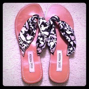 Steve Madden Leather Flip Flop